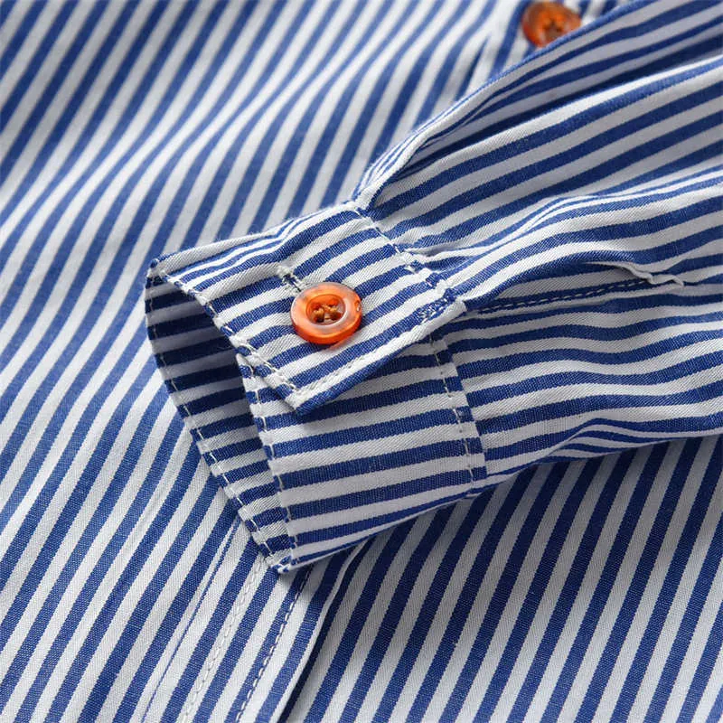 2 Pieces Set Baby Kid Boys Striped Bow Shirts And Solid Color Pants Wholesale 211109361