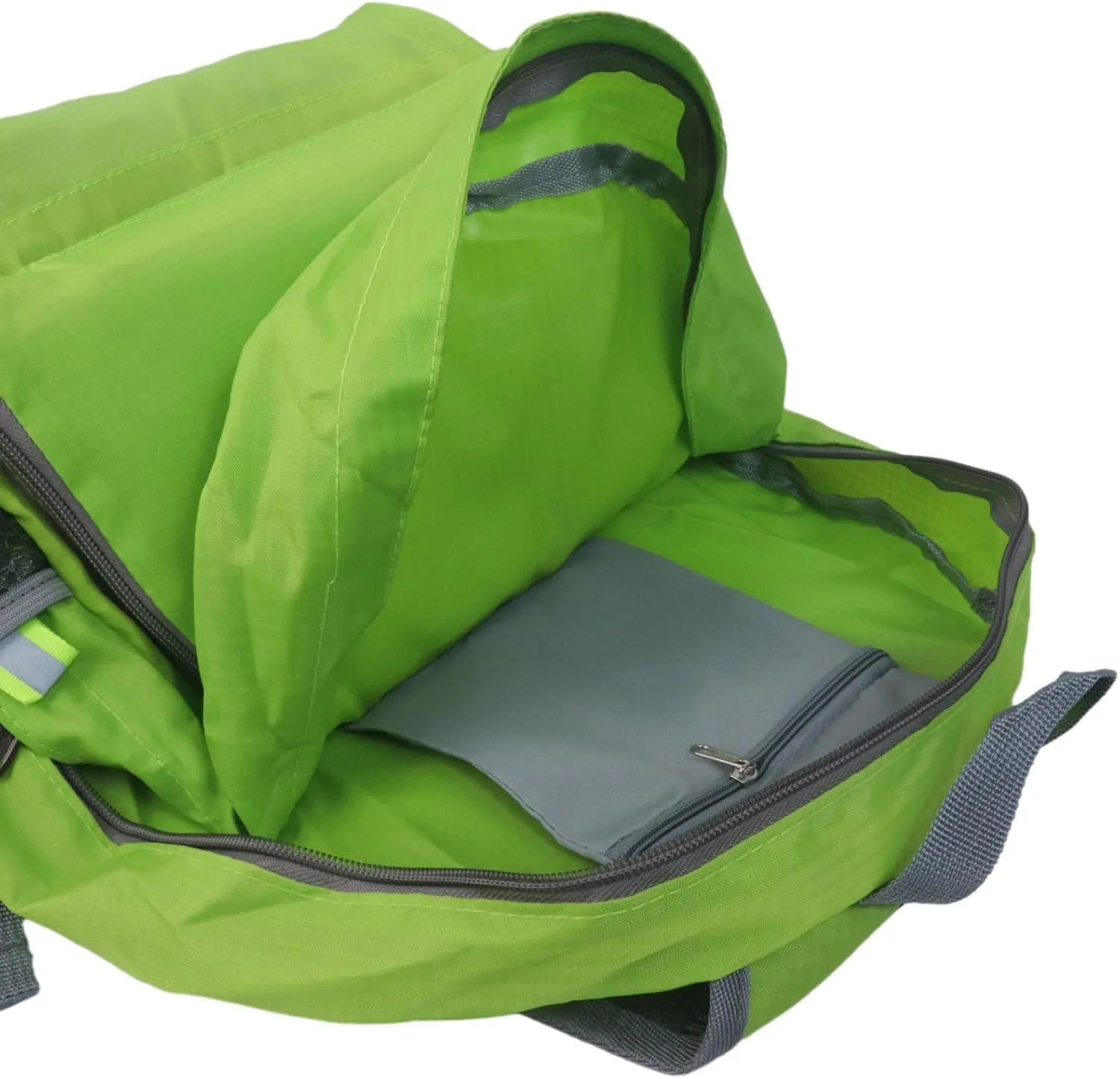 25L Backpack Packable Foldable Ultra Lightweight Water Resistant Durable Camping Outdoor Mountaineering Riding Travel Daypack (Green)