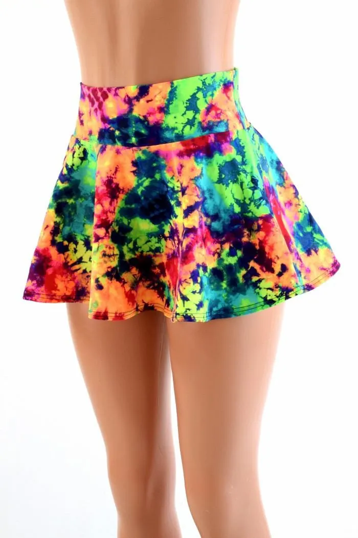 Acid Splash Mini Rave Skirt