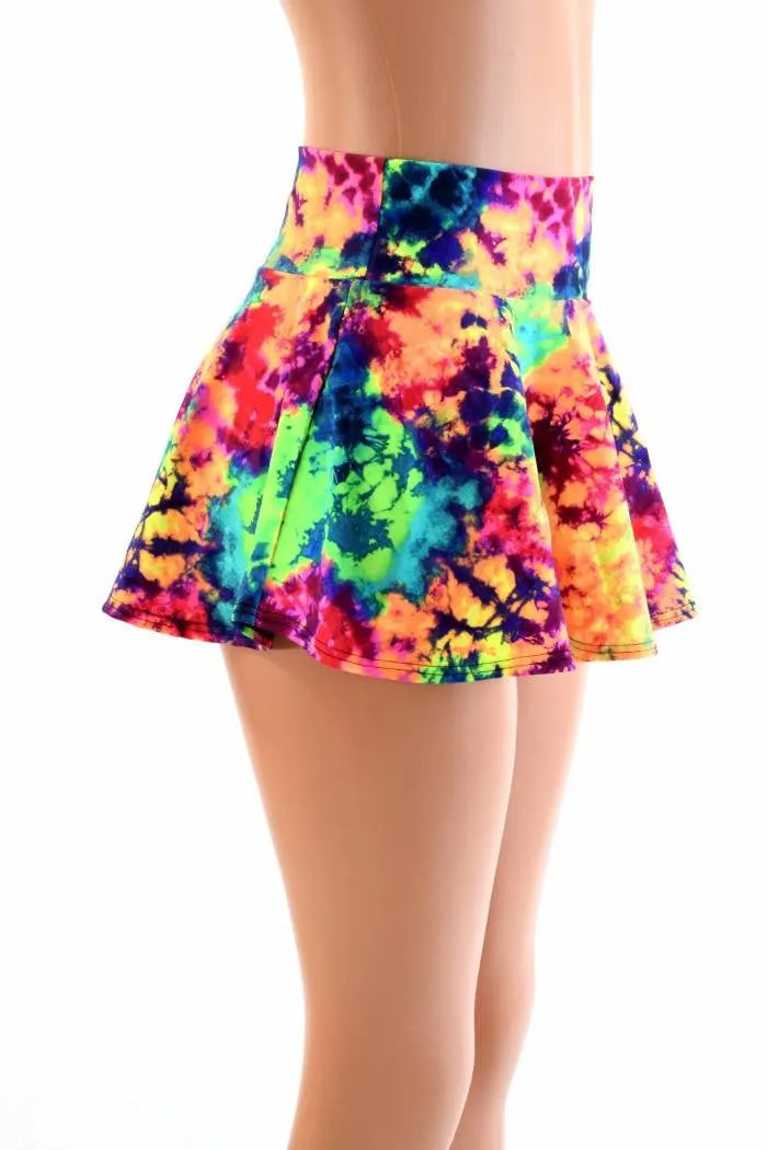 Acid Splash Mini Rave Skirt