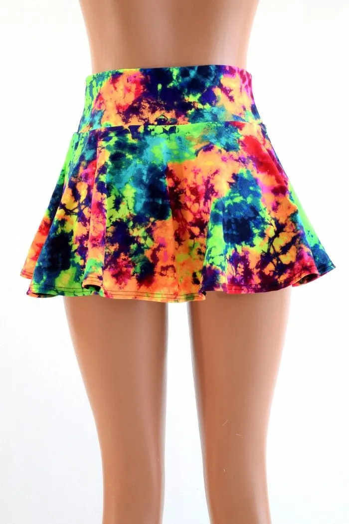 Acid Splash Mini Rave Skirt