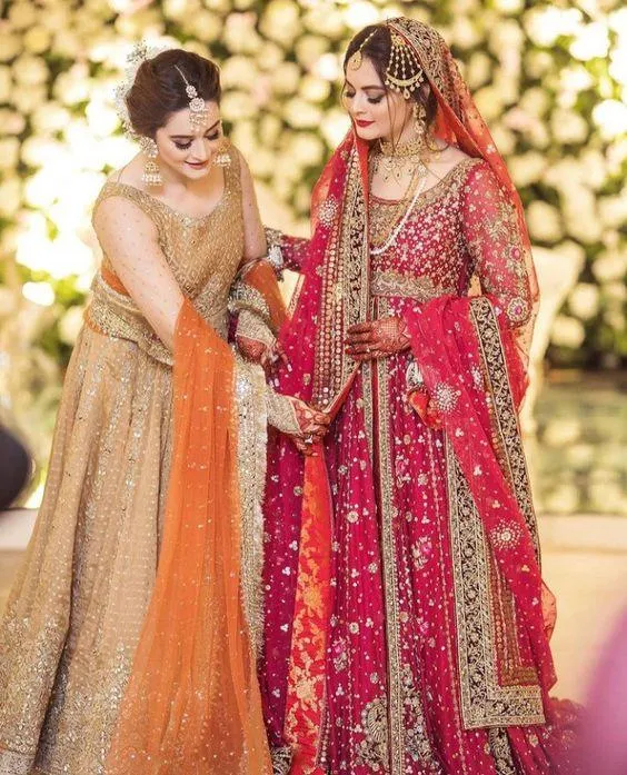 Aiman Khan spotted wearing Faiza Saqlain Net Embroidered 3 Pieces Unstitch Suits With Mirror Work
