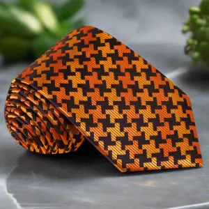 Aura Houndstooth Necktie