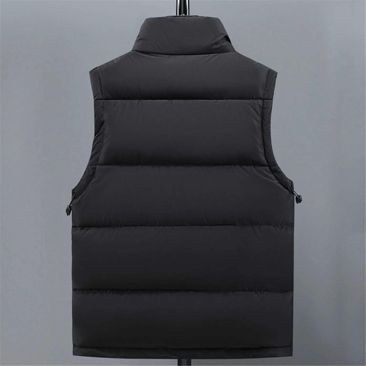 Autumn Winter Plus Size Sleeveless Jackets Men Thick Warm Plus Size Cotton Padded Vest Male Coat