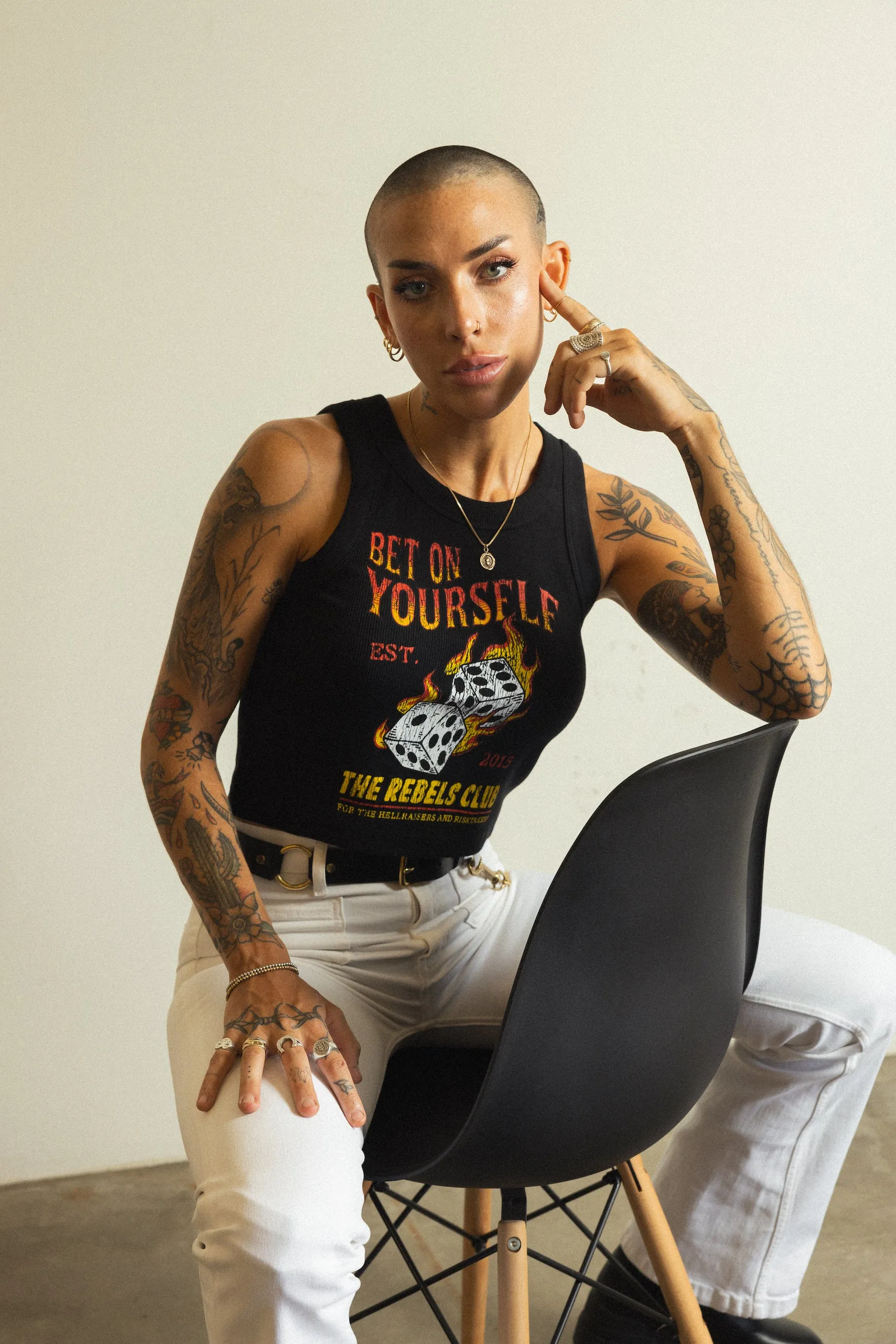 Bet On Yourself Crop Tank