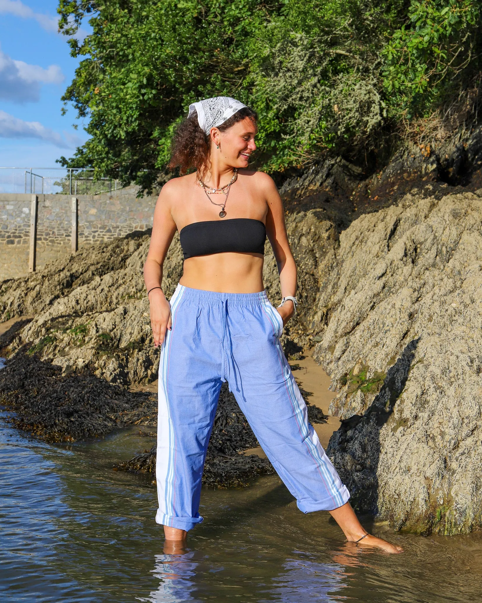 Blue Classic Lounge Pants