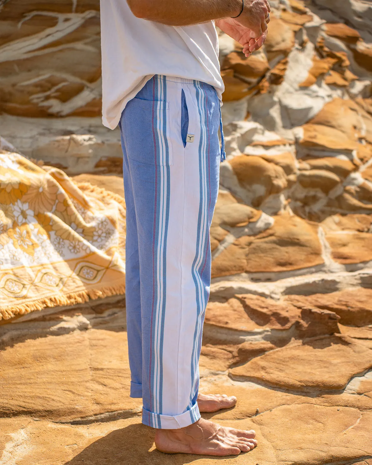 Blue Classic Lounge Pants