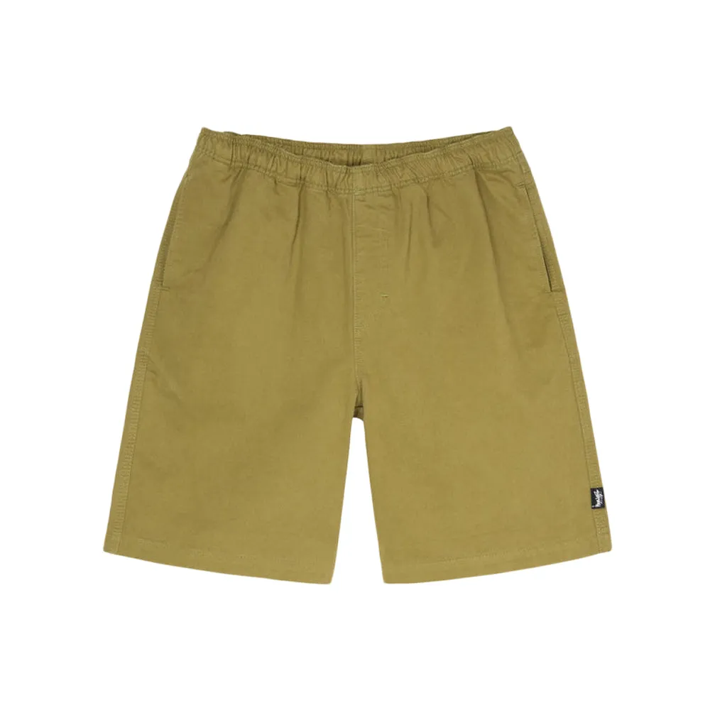 Brushed Beach Short (Bright Olive)