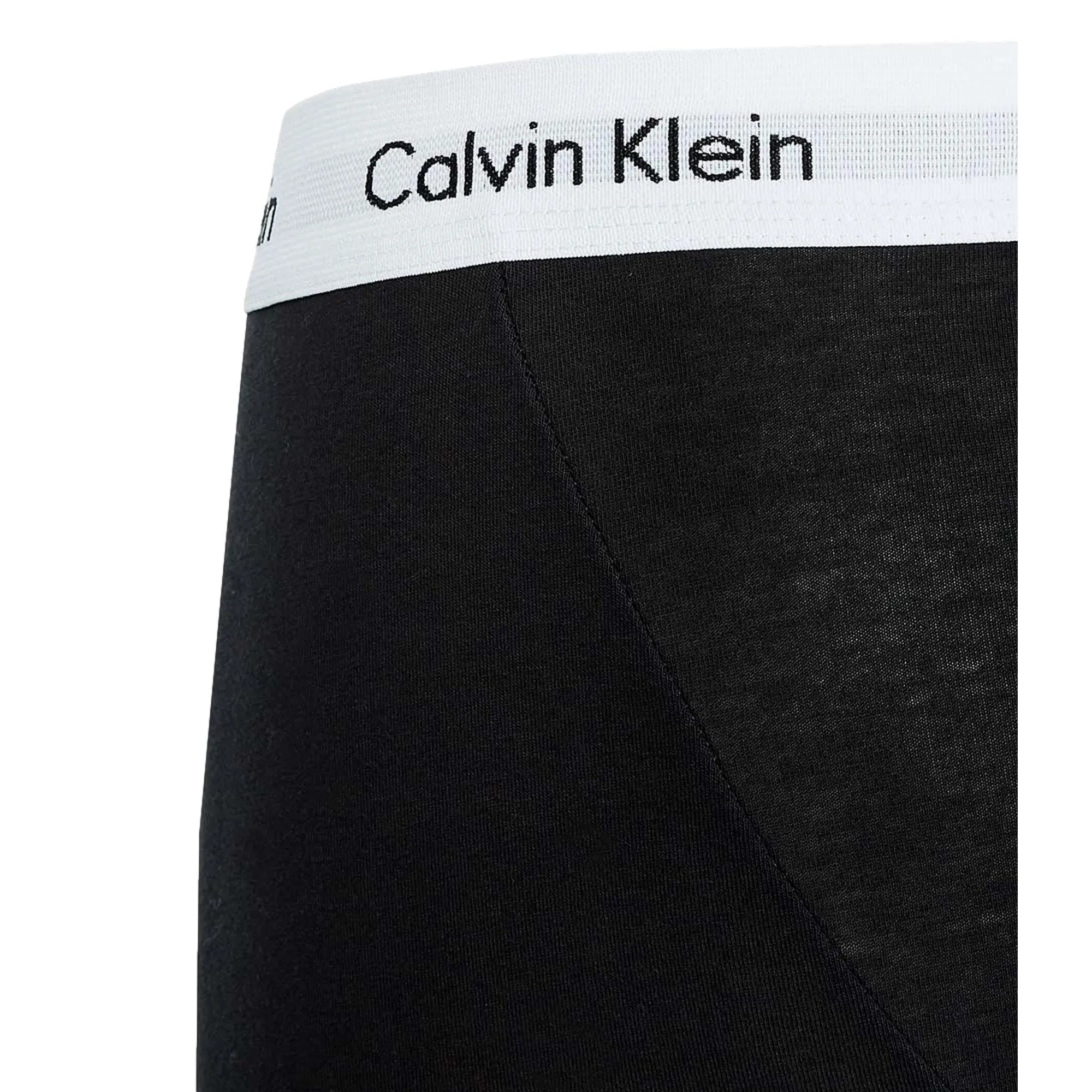 Calvin Klein 3 Pack Cotton Stretch Low Rise Trunks - Black