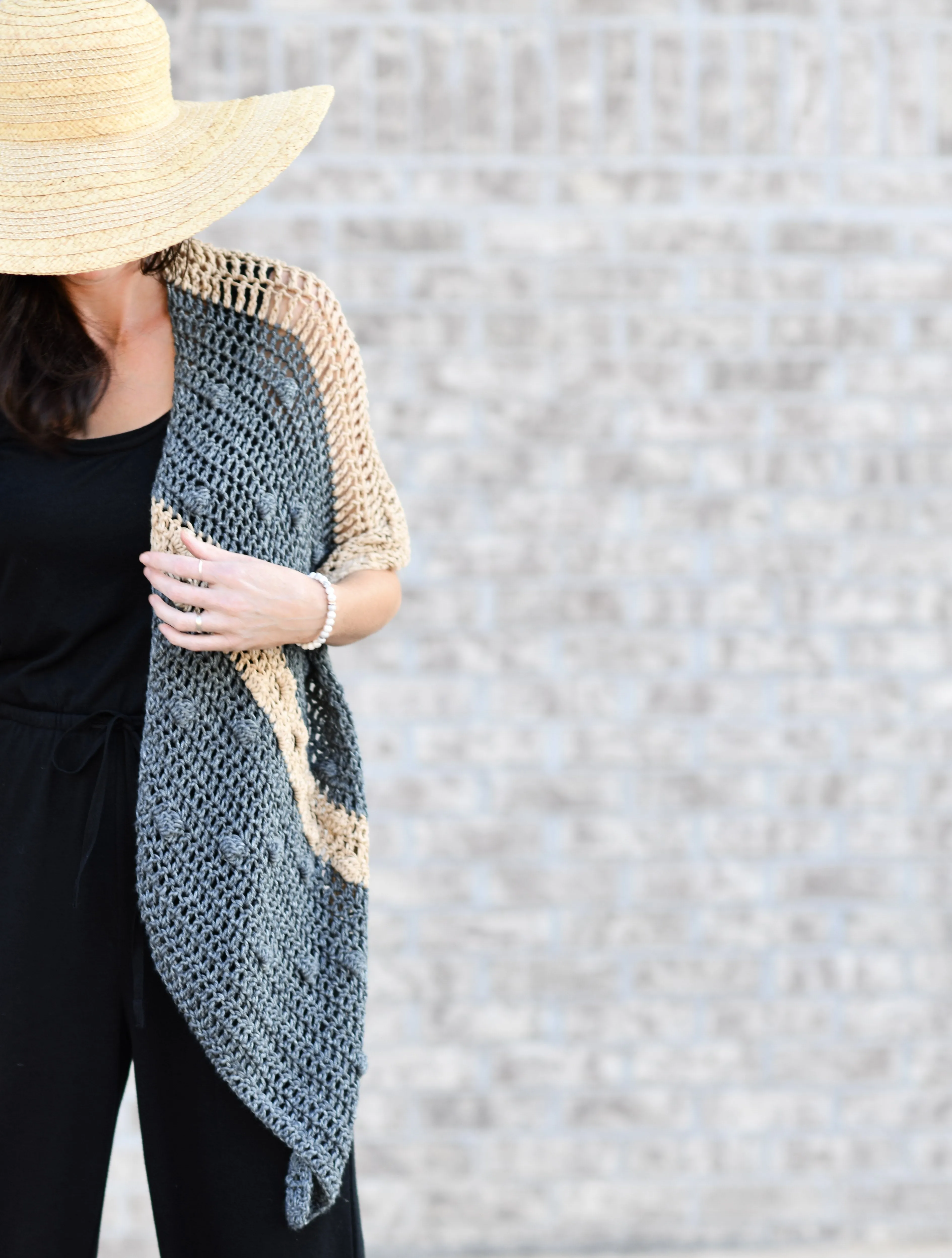 Crochet Kit - Santa Monica Wrap