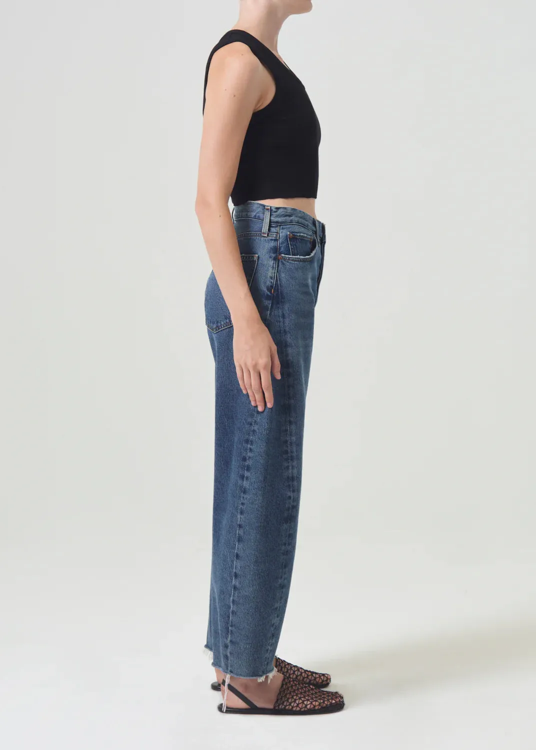 Cropped Poppy Tank