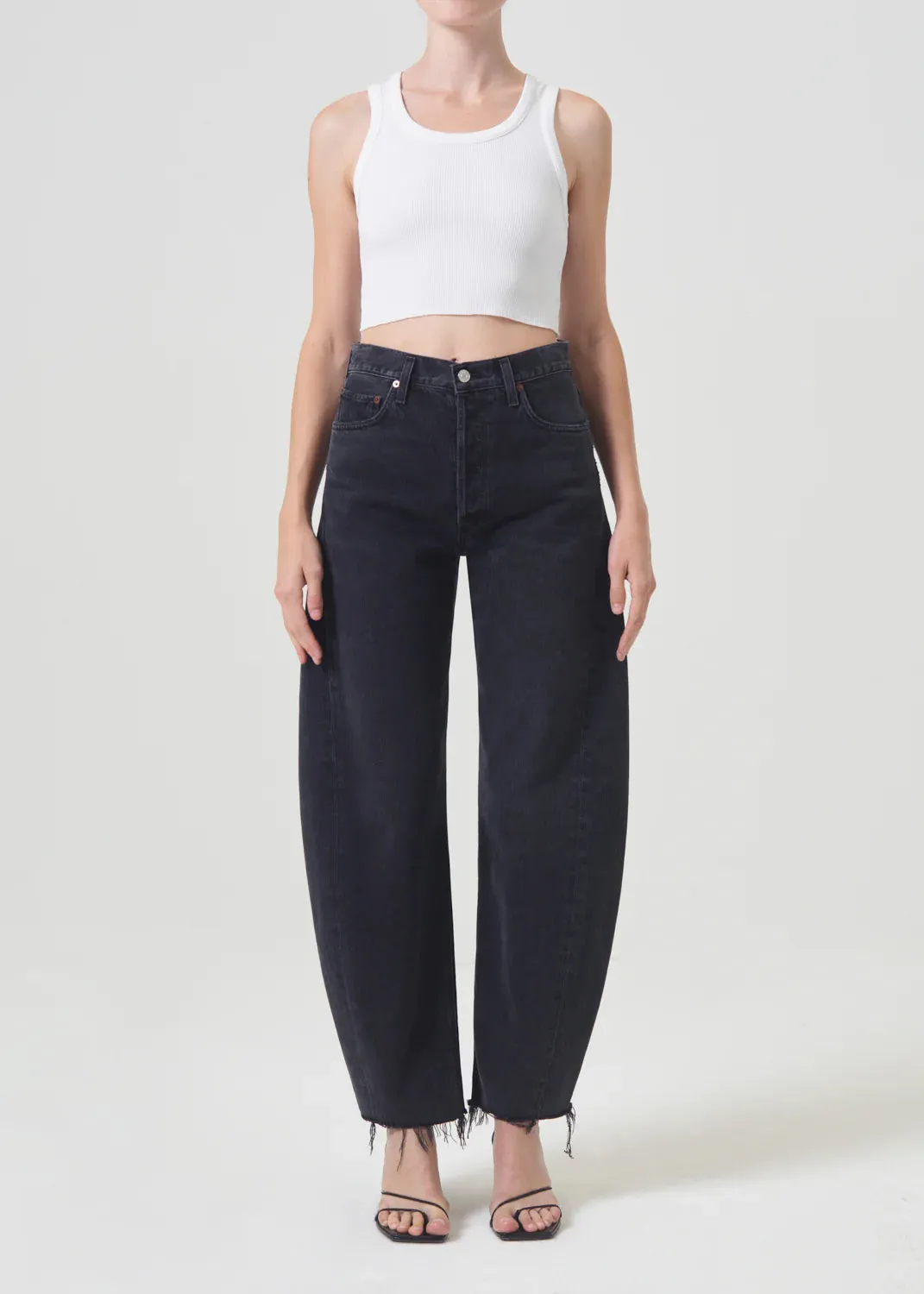 Cropped Poppy Tank