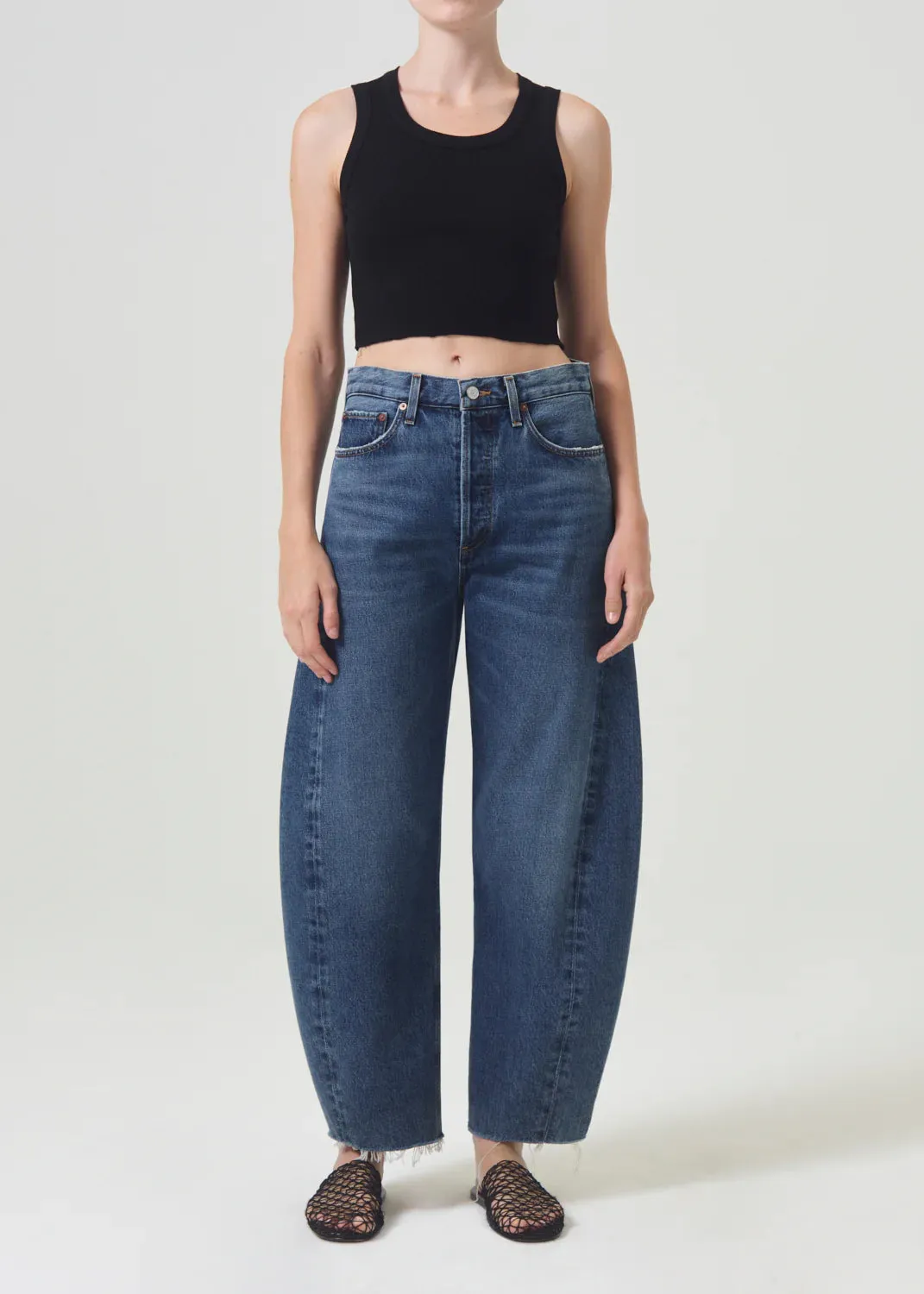 Cropped Poppy Tank