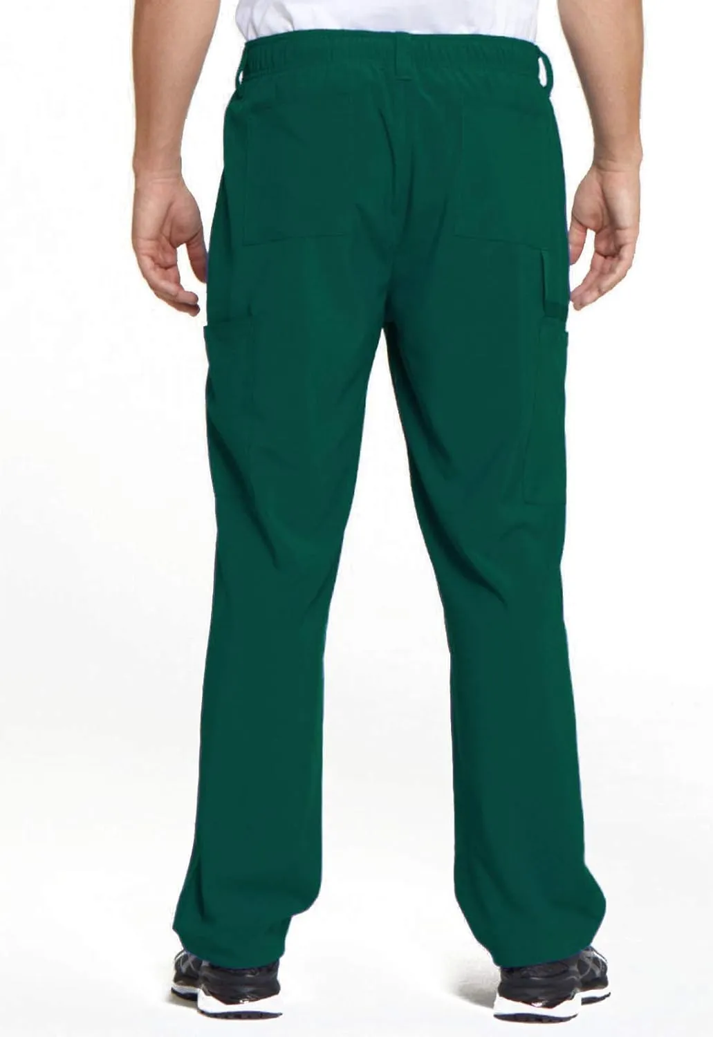 Dickies Scrub Pant for Men Natural Rise Drawstring Bottoms with 6 Pockets and Back Elastic Waistband - DK015