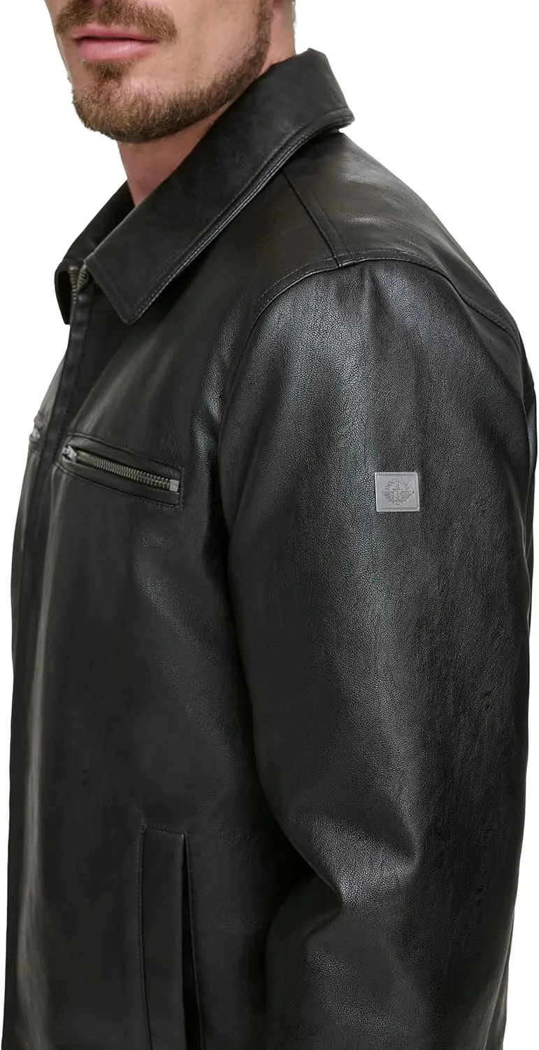 Dockers Men's James Faux Leather Jacket