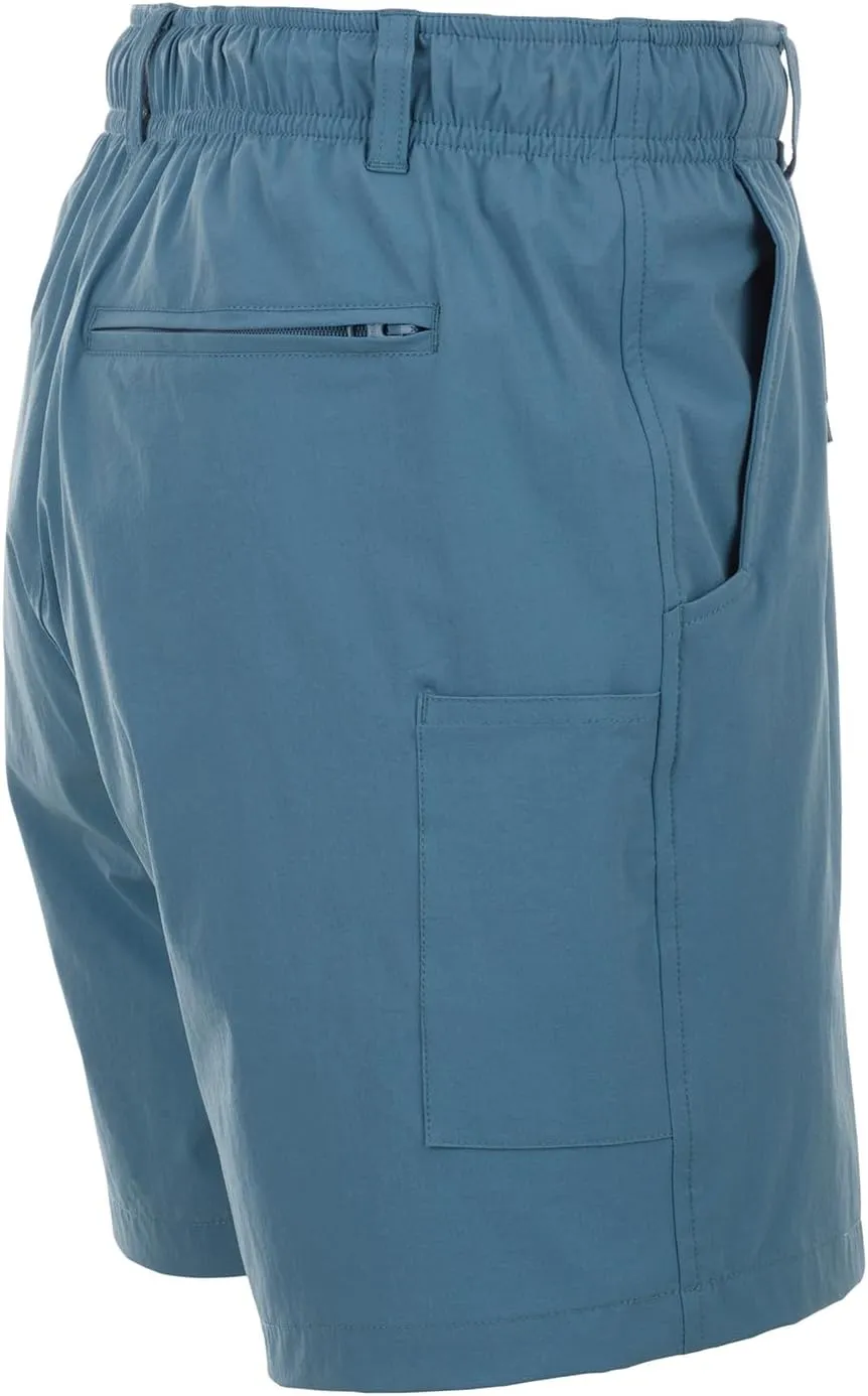 Drake Waterfowl Men's Lightweight Casual Outdoor Sports Shorts with Water-Resistant DWR Finish