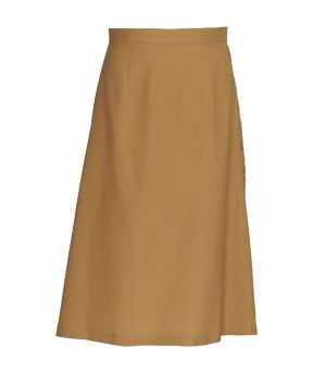 Epina Midi Skirt Beige