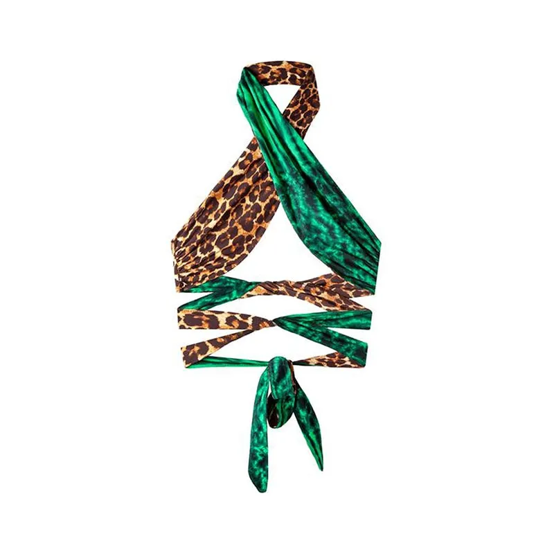 Fierce Halter push up bikini set