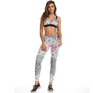 Flawless Print Top White
