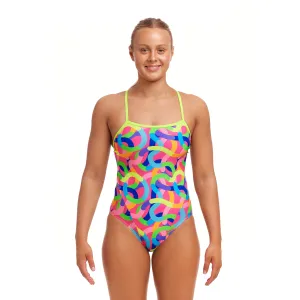 Funkita Curly Wurly Single Strap Ladies Swimsuit
