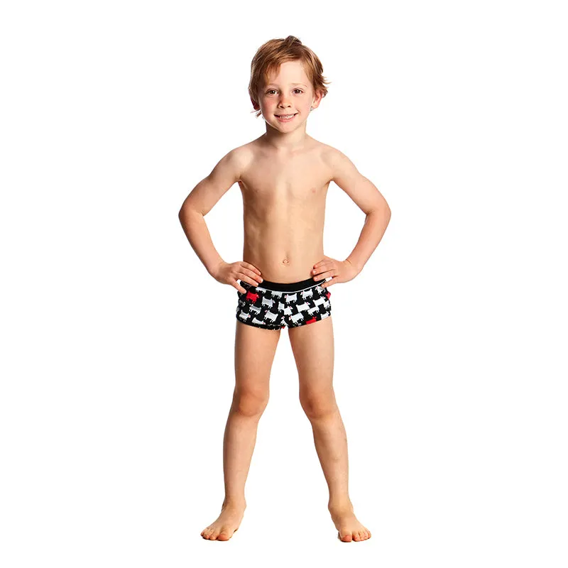 Funky Trunks - Angry Ram Toddler Boys Square Trunks