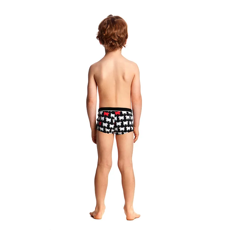 Funky Trunks - Angry Ram Toddler Boys Square Trunks