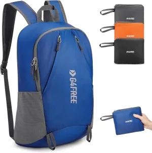 G4Free 24L Packable Hiking Backpack Lightweight Foldable Small Sport Travel Daypack Water Resistant for Women MenBlue