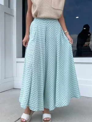 Geo Print Pants