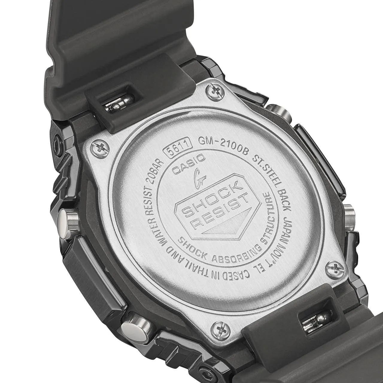 GM2100 Series - Stainless Steel / Red - GM2100B-4A