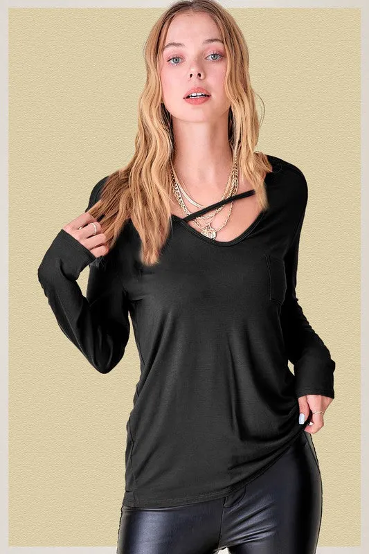 Hamptons Cutout Top