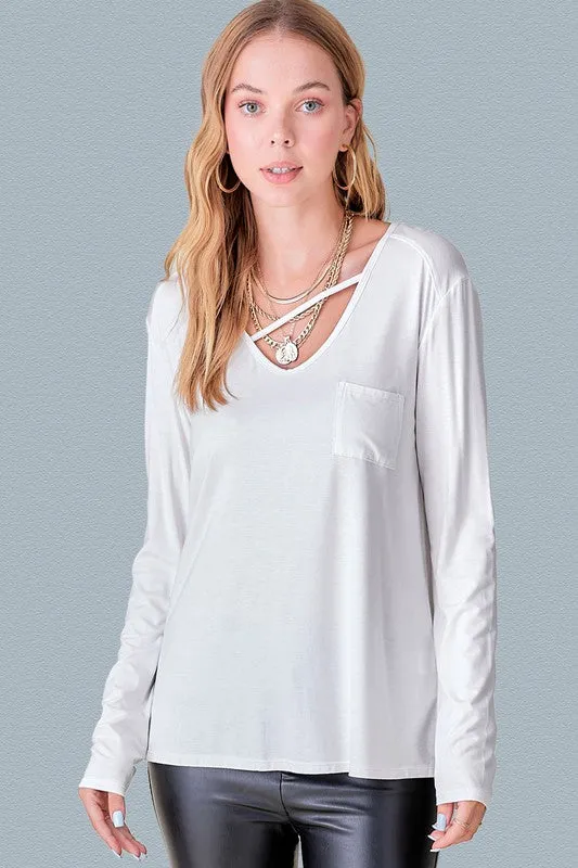Hamptons Cutout Top