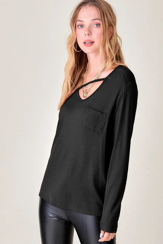 Hamptons Cutout Top