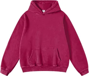 Hatant Oversized Hoodie Sweatshirts for Women Couples Heavyweight Hoodies Pullover Vintage Acid Wash Sweaters Pullover 2025