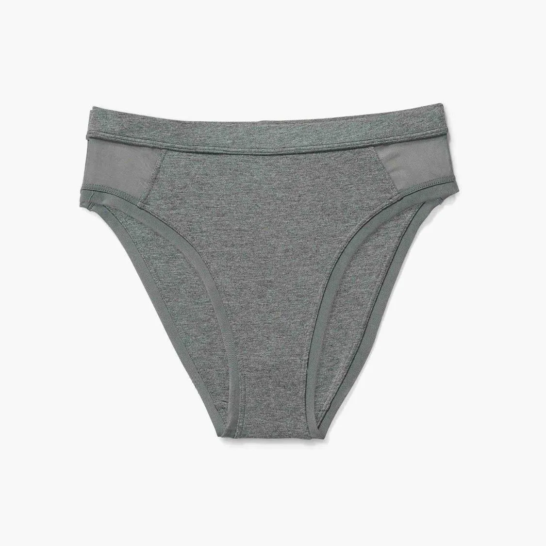 High Cut Brief (Charcoal)