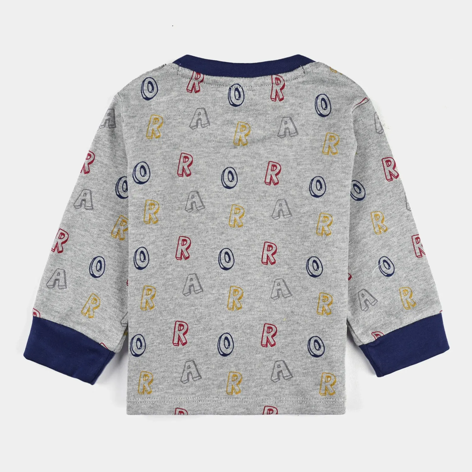 Infant Boys Cotton Interlock Suit 239-021 -NAVY