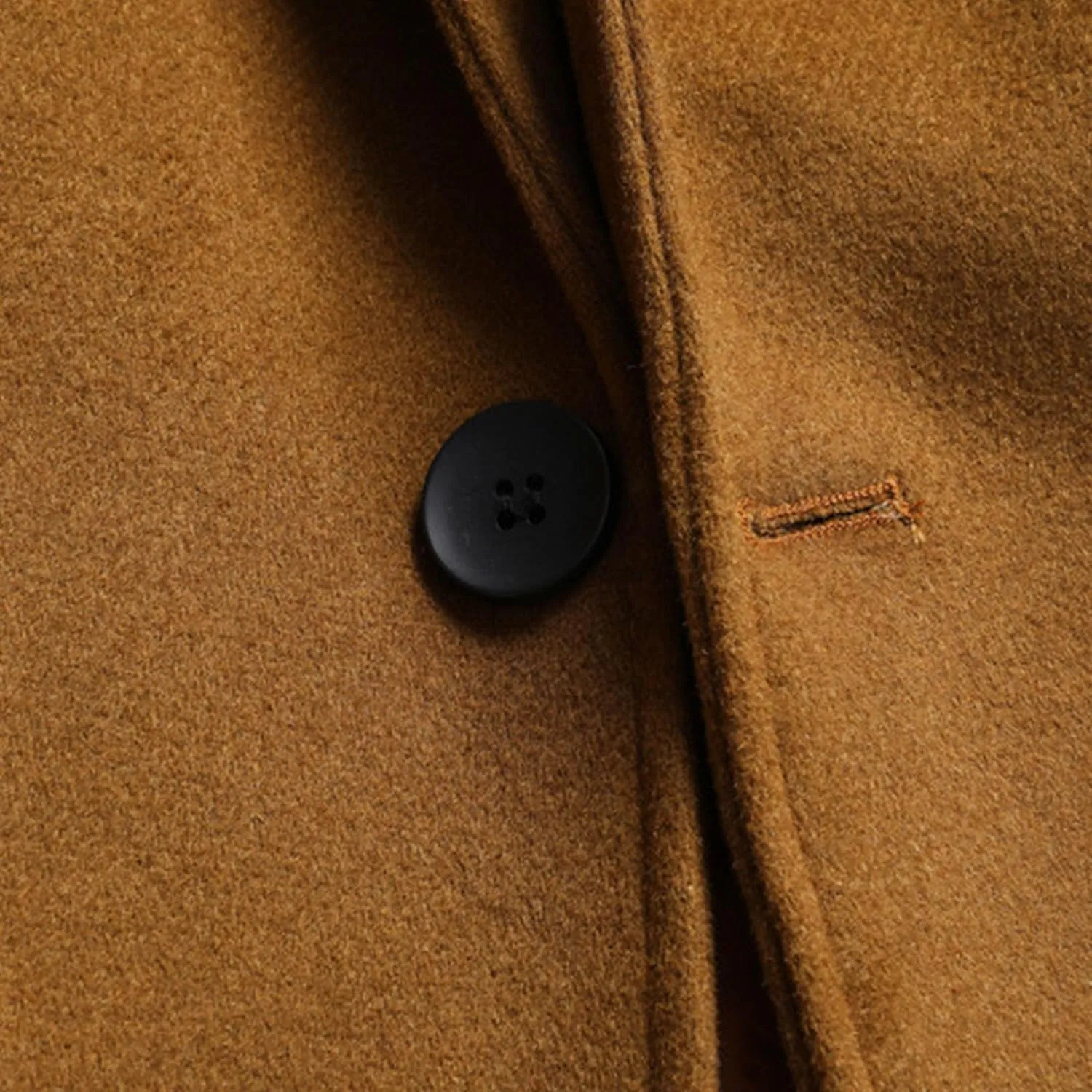 JEShifangjiusu Men'S Trench Coat Long Wool Coat Winter Classic Overcoat Top Pea Coat Slim Fit Business Down Puffer Jacket