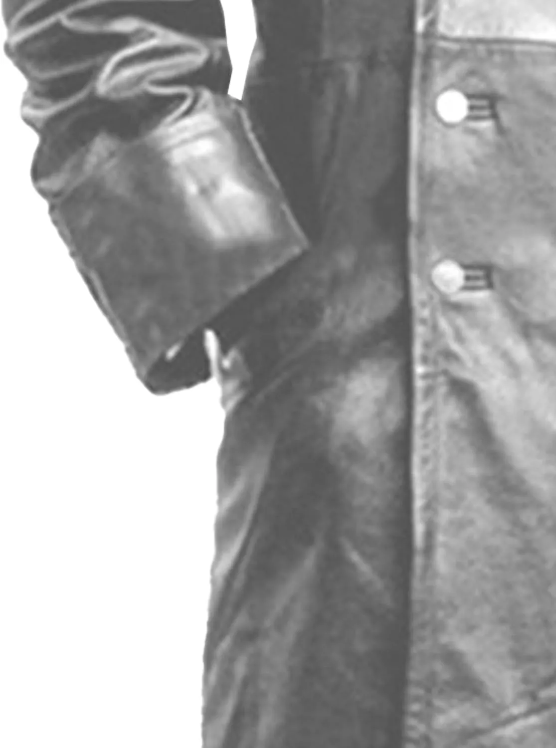 JEShifangjiusu Mens Vintage Classic Jacket Military Uniform Leather Trench Coat Jacket Long Trench Coat Motorcycle Jakcet