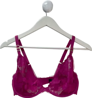 KBX Pink Non Pad Plunge Bra UK 34E