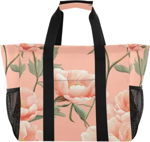KLL Utility Tote Bags For Women Canvas Foldable Water Resistant Car Tote Bag