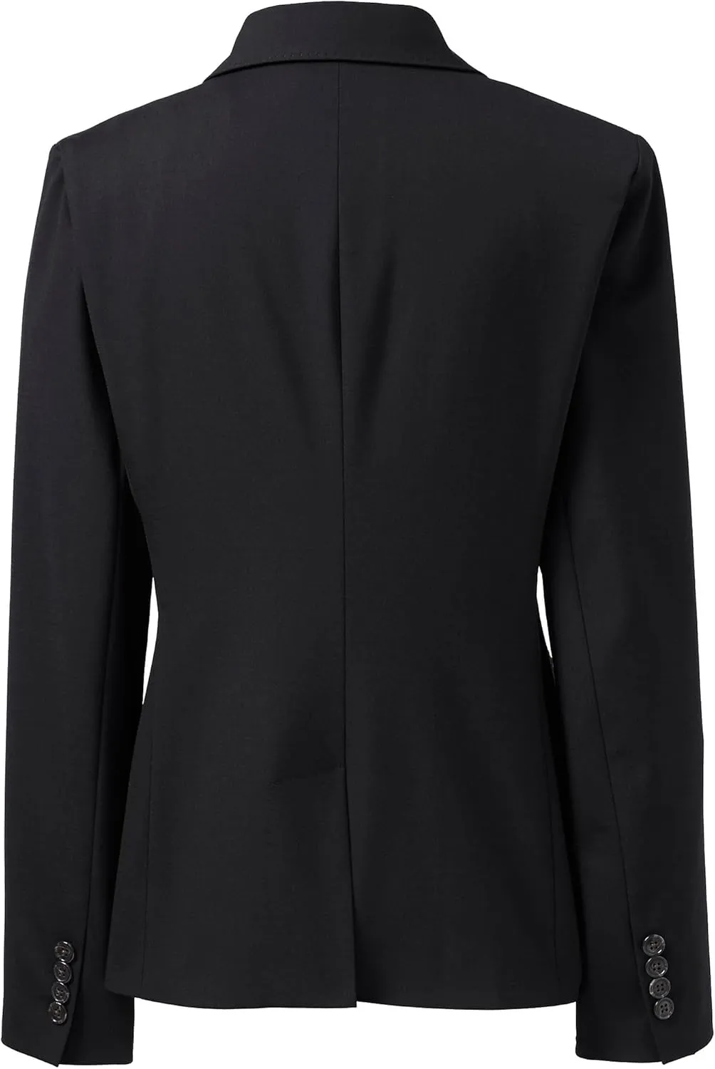 Lands' End Women's Washable Wool Two Button Traditional Blazer