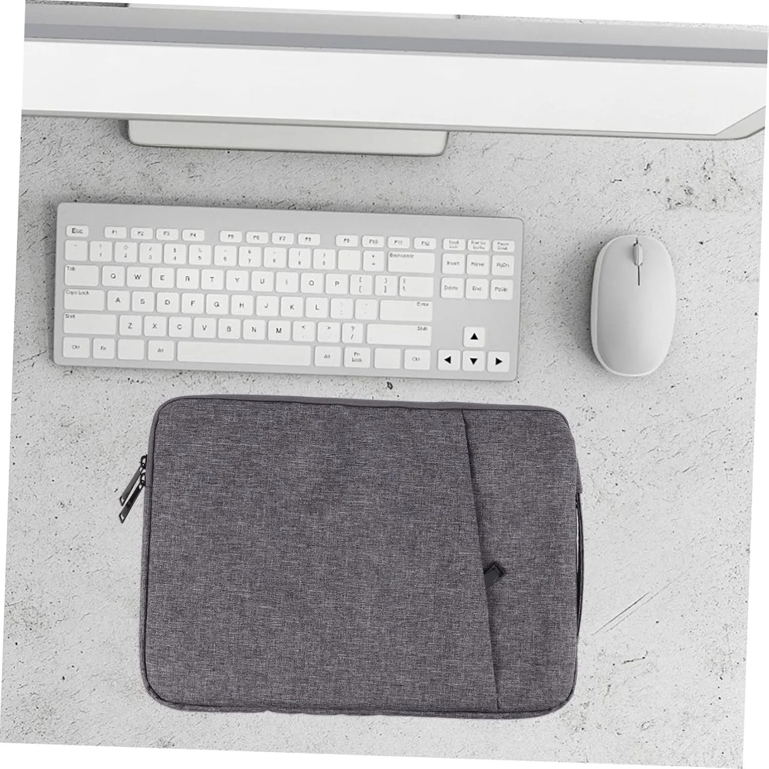 Laptop Bag for 13.3 Fleece Laptop Case Expandable Handle Water-Resistant Scratch Proof Business Carrying Case