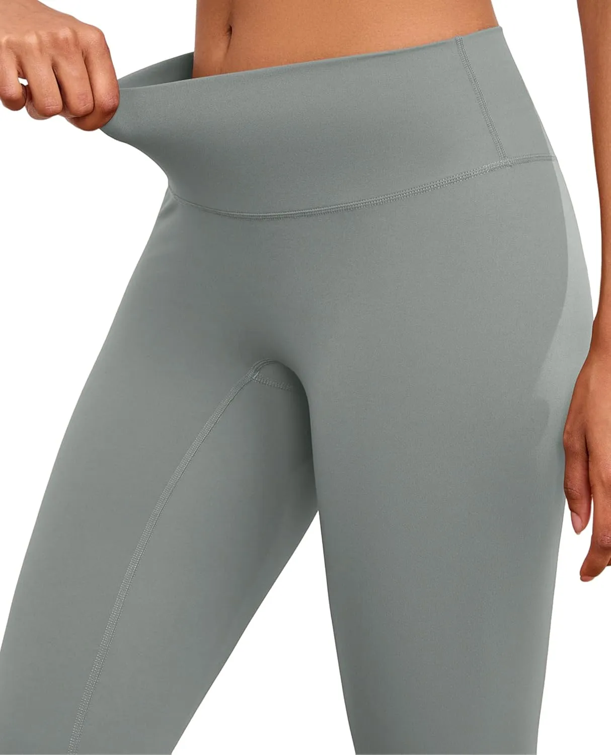 Leggings for Women Tummy Control High Waisted Yoga Pants Butt Lift No Front Seam Workout Pants
