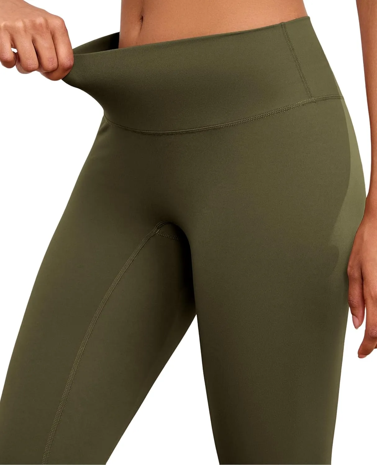 Leggings for Women Tummy Control High Waisted Yoga Pants Butt Lift No Front Seam Workout Pants