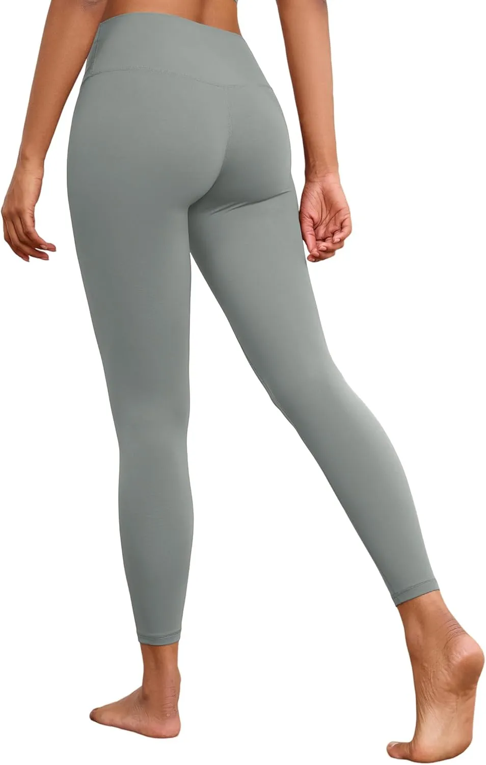 Leggings for Women Tummy Control High Waisted Yoga Pants Butt Lift No Front Seam Workout Pants