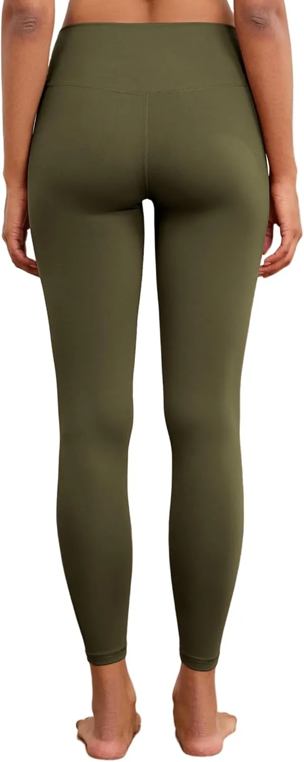 Leggings for Women Tummy Control High Waisted Yoga Pants Butt Lift No Front Seam Workout Pants