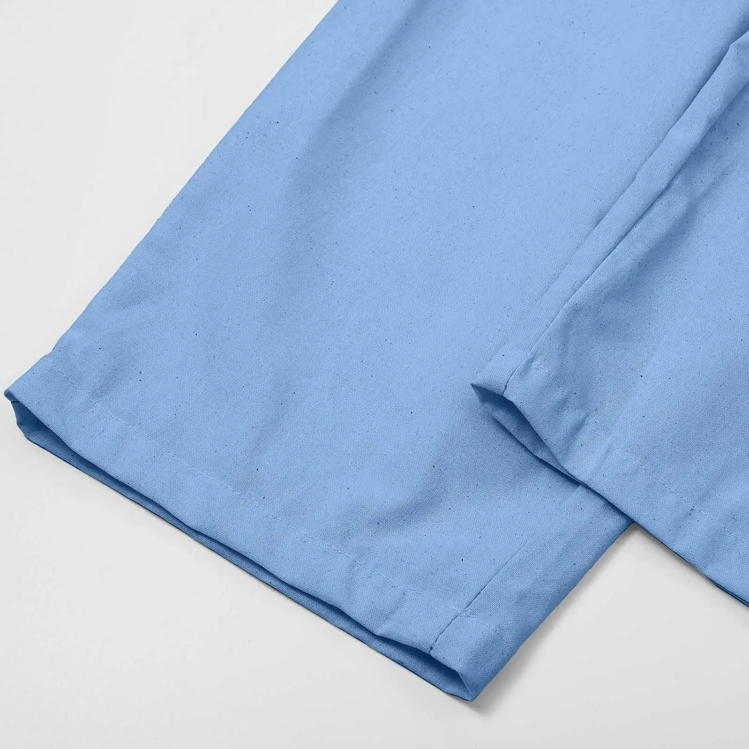 Linen Pants for Women 2025 Summer Casual Straight Loose High Waisted Drawstring Elastic Pant Daily Beach Trouser
