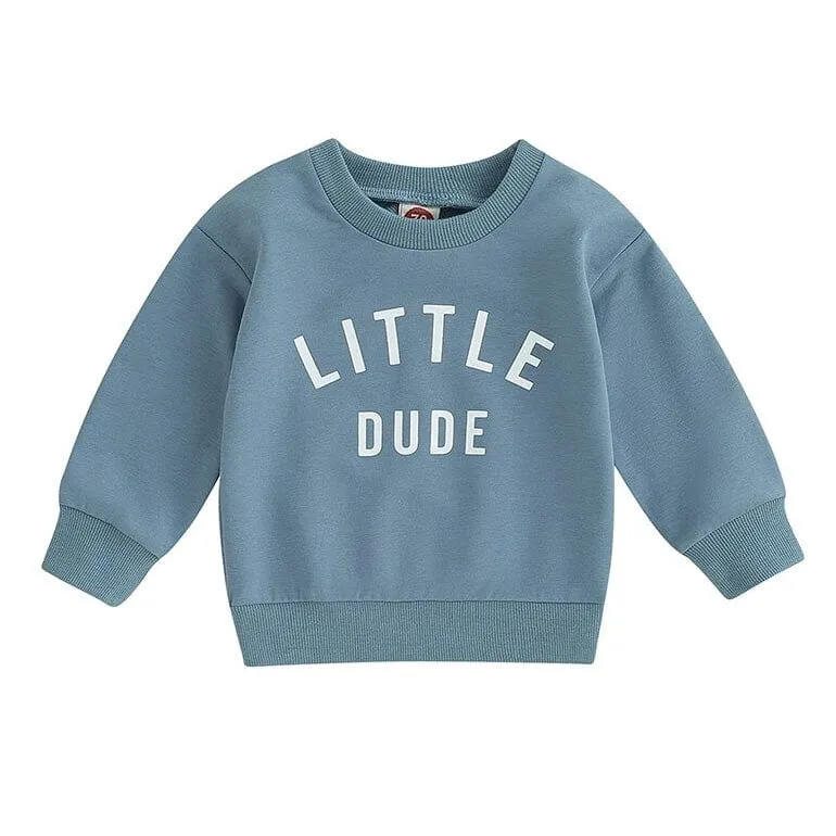 Little Dude Baby Sweatshirt
