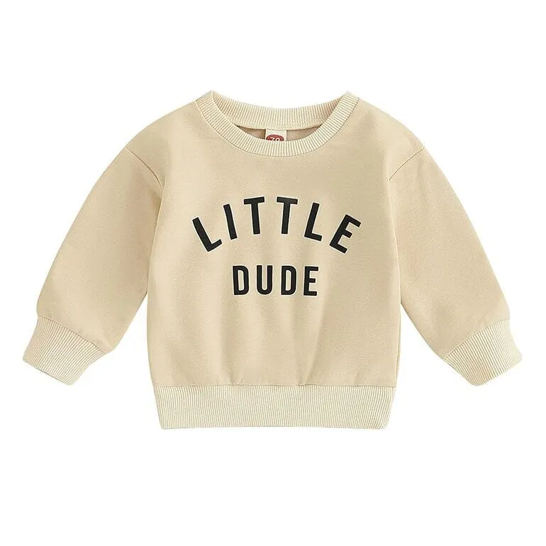 Little Dude Baby Sweatshirt