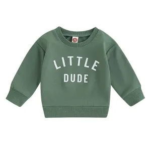 Little Dude Baby Sweatshirt