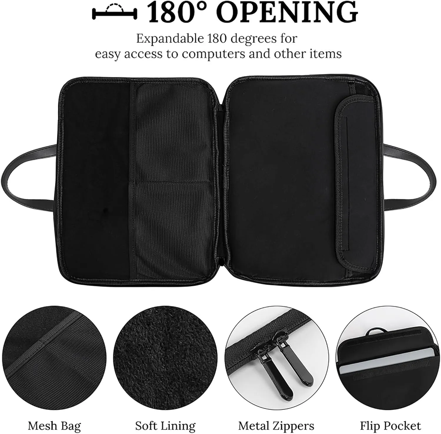 Love Cameroon Leather Bag Laptop Case Slim Water Resistant Computer Bags with Handle Briefcase for Work